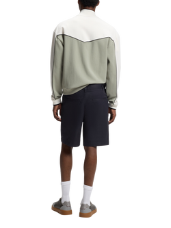 HUGO BOSS Tailored Chino Shorts, Dark Blue - view 2, Dark Blue