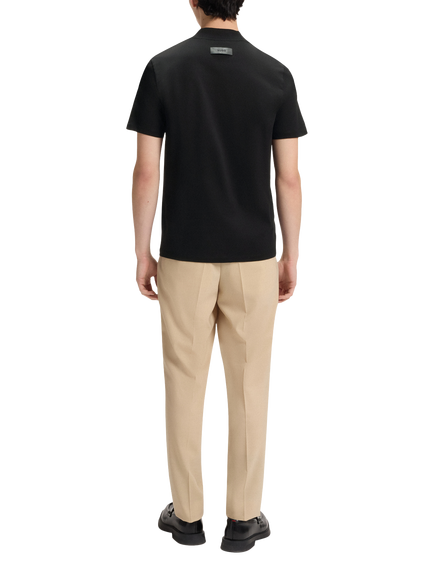 HUGO Cotton Regular Fit Short Sleeve T-Shirt, Black - view 2, Black