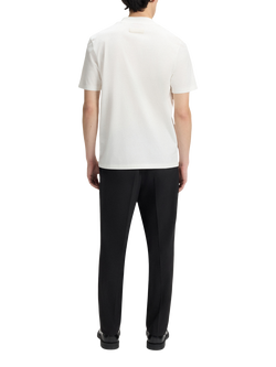 HUGO Dimerson Cotton T-Shirt, Natural - view 2, Natural