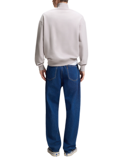 HUGO Cotton Sweatshirt, Pale Purple - view 2, Pale Purple