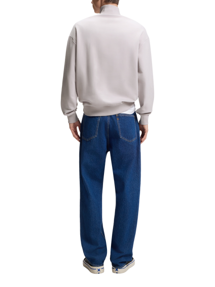 HUGO Cotton Sweatshirt, Pale Purple - view 2, Pale Purple