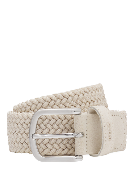 BOSS Elastic Woven Belt, Open Beige, Open Beige