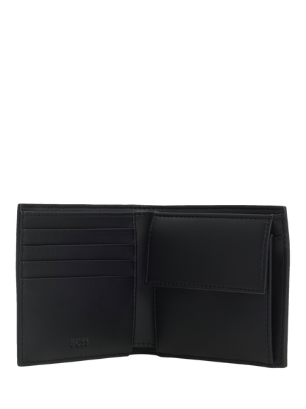 BOSS 4CC Slot Coin Pocket Wallet, Black - view 2, Black