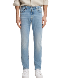 HUGO BOSS BOSS Delaware Slim Fit Mid Rise Jeans, Aqua, Aqua