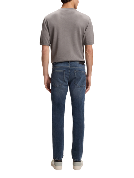 HUGO BOSS BOSS Slim Fit Jeans, Navy - view 2, Navy