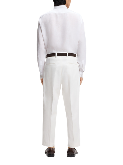 BOSS Linen Shirt, White - view 2, White
