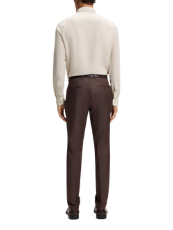 BOSS Linen Regular Fit Shirt, Beige - view 2, Beige