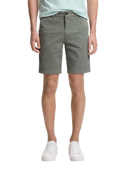 HUGO BOSS Lightweight Cotton Twill Chino Shorts, Open Grey, Open Grey