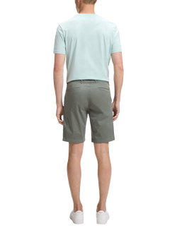 HUGO BOSS Lightweight Cotton Twill Chino Shorts, Open Grey - view 2, Open Grey