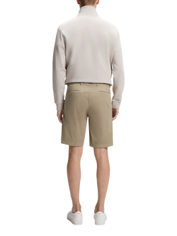 BOSS Stretch Cotton Slim Chino Shorts - view 2, Beige