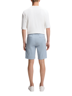 BOSS Stretch Cotton Slim Chino Shorts - view 2, Light Blue