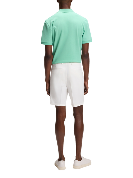 BOSS Heritage Kane Cotton Blend Chino Shorts - view 2, White