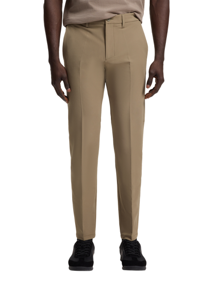 HUGO BOSS BOSS Commuter Slim Fit Trousers, Light Green