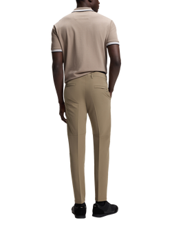 HUGO BOSS BOSS Commuter Slim Fit Trousers - view 2, Light Green