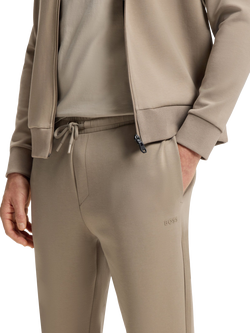 HUGO BOSS BOSS Hadiko Jersey Trousers, Light/Pastel Green - view 2, Light/Pastel Green