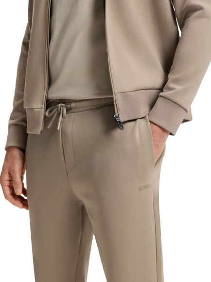 HUGO BOSS BOSS Hadiko Jersey Trousers, Light/Pastel Green - view 2, Light/Pastel Green