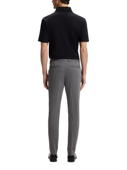 HUGO BOSS BOSS Tailored Slim Trousers, Black - view 2, Black