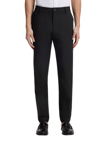 BOSS Stretch Cotton Blend Trousers, Black