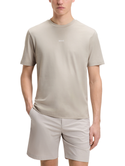 BOSS TChup Logo T-Shirt, Open Grey