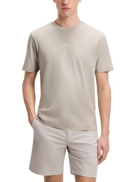 BOSS TChup Logo T-Shirt, Open Grey