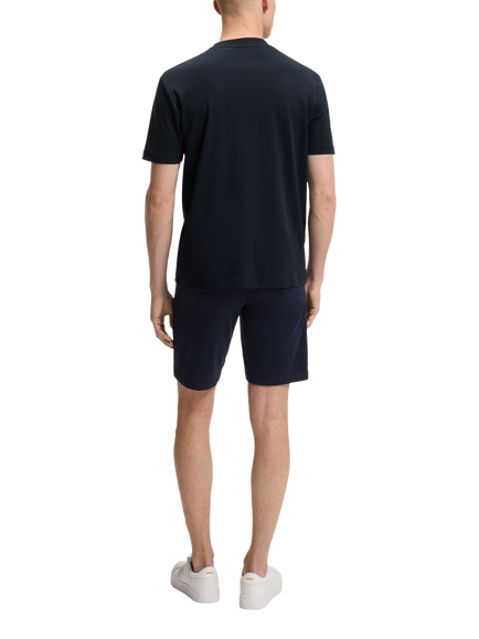 HUGO BOSS BOSS Cotton T-Shirt, Dark Blue - view 2, Dark Blue