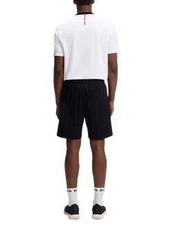 BOSS Germany Flag Stretch Cotton Crew Neck T-Shirt, Natural - view 2, Natural