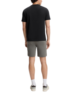 HUGO BOSS Branded Print Regular Fit Cotton T-Shirt, Black - view 2, Black