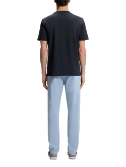 BOSS Graphic Print Cotton T-Shirt, Dark Blue - view 2, Dark Blue