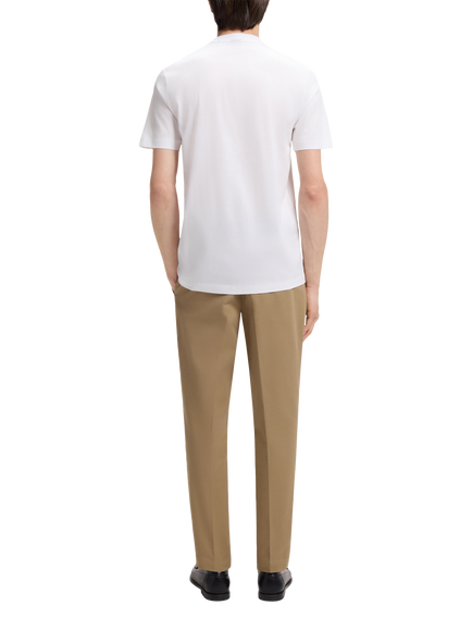 BOSS Cotton Logo T-Shirt, Natural - view 2, Natural