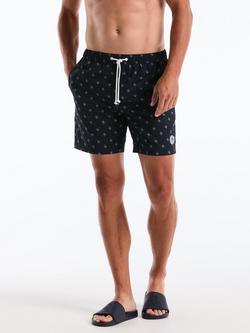 Original Penguin Re-Pete Logo Swim Shorts, Navy, Navy