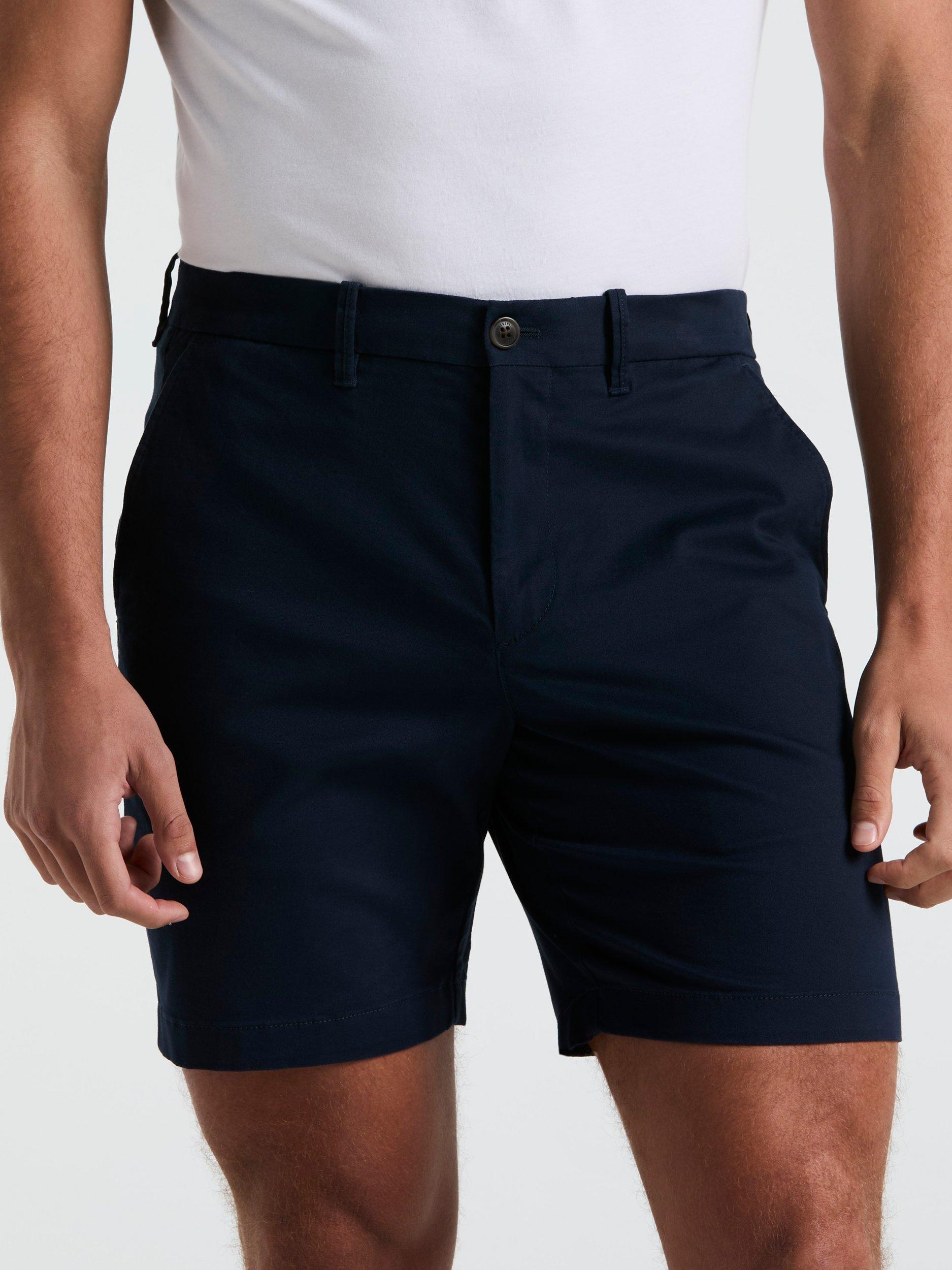 Product image 1 of 5, which shows Original Penguin Chino Shorts, Dark Sapphire, 30R