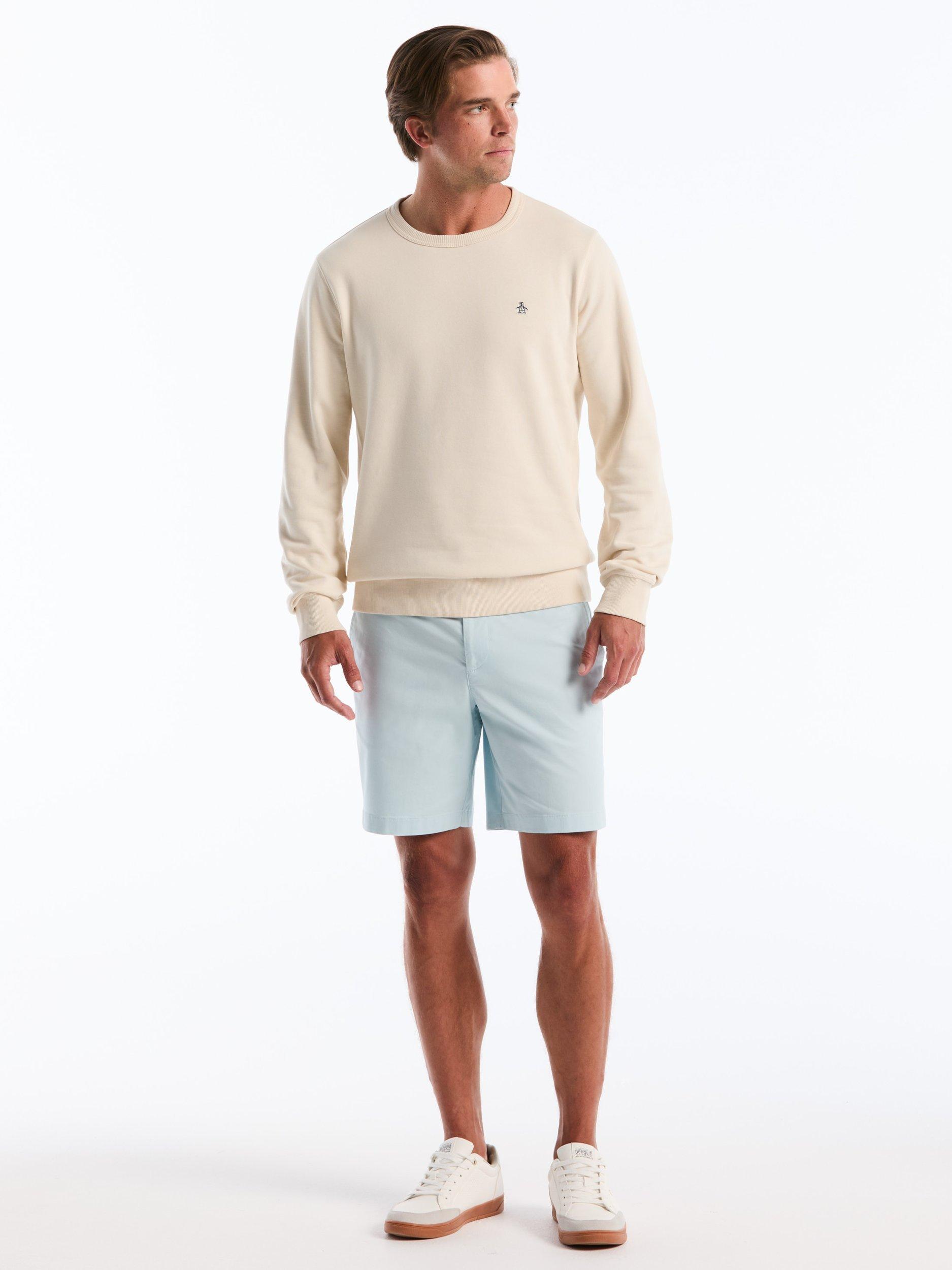 Product image 5 of 6, which shows Original Penguin Cotton Blend Crew Neck Sweatshirt, Beige, L