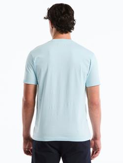 Original Penguin Cotton Regular Fit Short Sleeve T-Shirt - view 2, Cool Blue