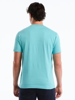 Original Penguin Cotton Regular Fit Short Sleeve T-Shirt - view 2, Aquarelle