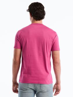 Original Penguin Cotton Regular Fit Short Sleeve T-Shirt - view 2, Magenta Haze