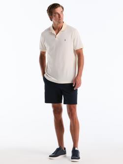 Original Penguin Cotton Regular Fit Honeycomb Jacquard Polo Shirt, Birch
