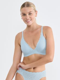 sloggi ZERO Feel Bliss THE UP Bra, Light Blue, Light Blue