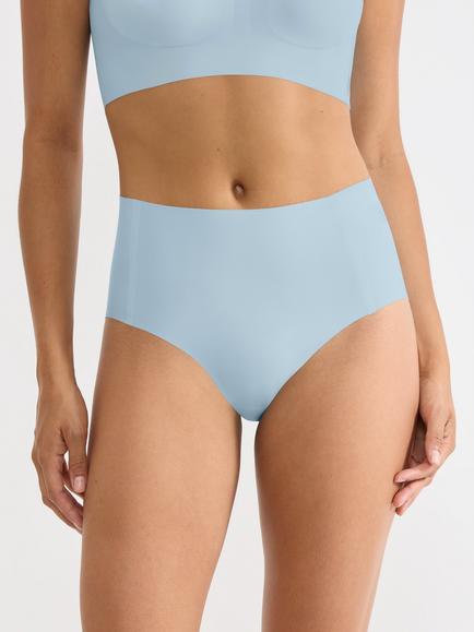 sloggi ZERO Feel 2.0 High Waist Knickers, Light Blue, Light Blue