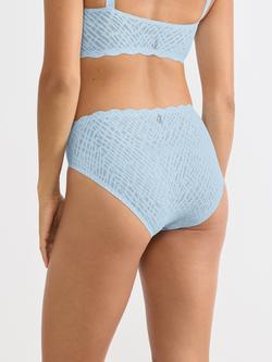 sloggi ZERO Feel Bliss High Leg Knickers - view 2, Light Blue