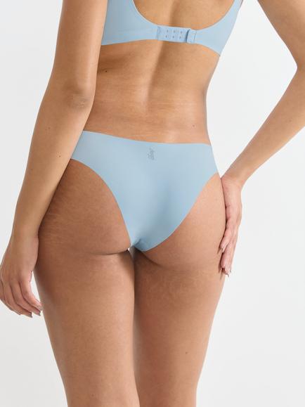 sloggi ZERO Feel 2.0 Tiny Tanga Knickers, Light Blue - view 2, Light Blue