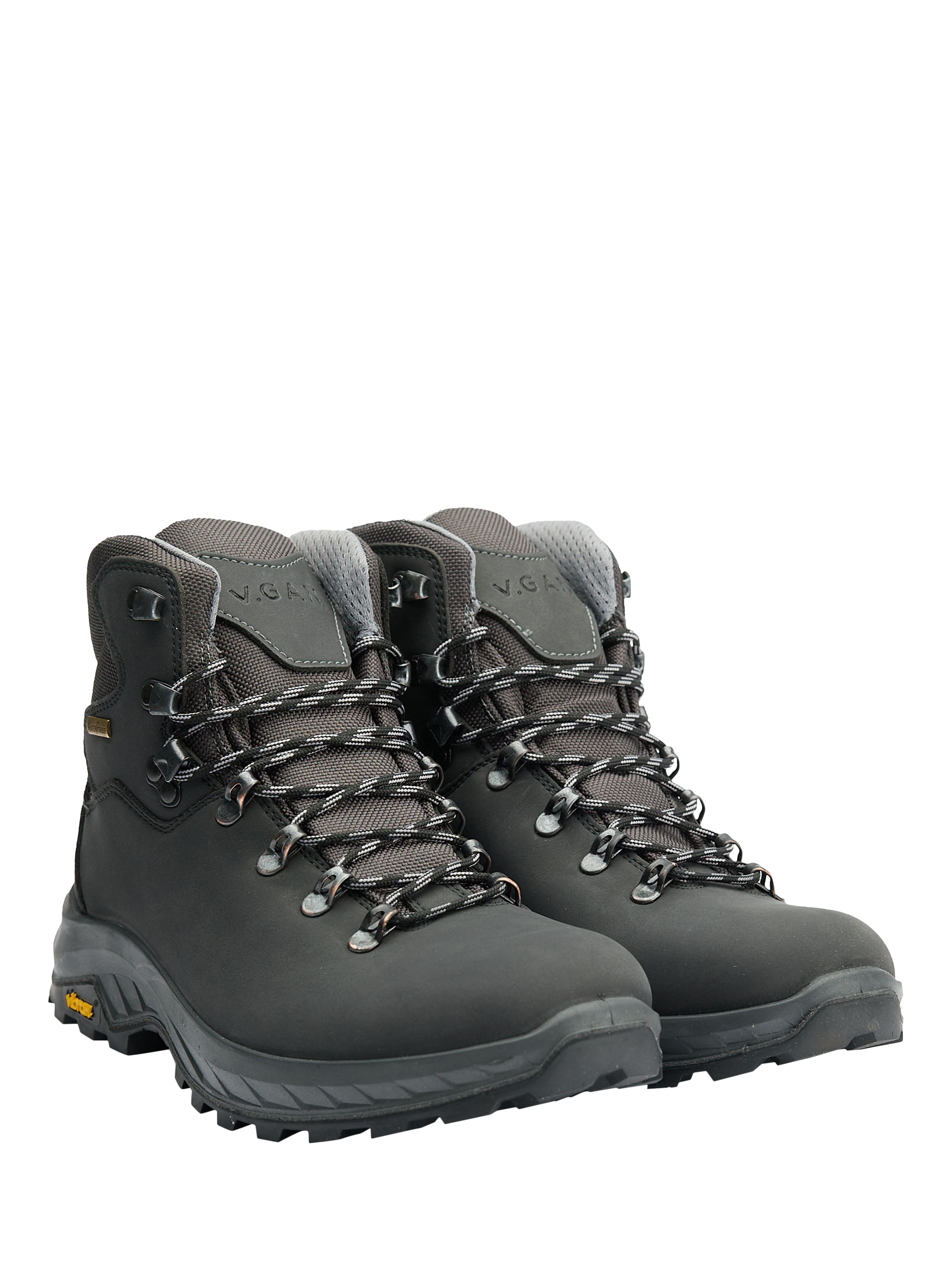 Product image 2 of 9, which shows V.GAN Vegan Arti Waterproof Hiker Boots, Black, 7