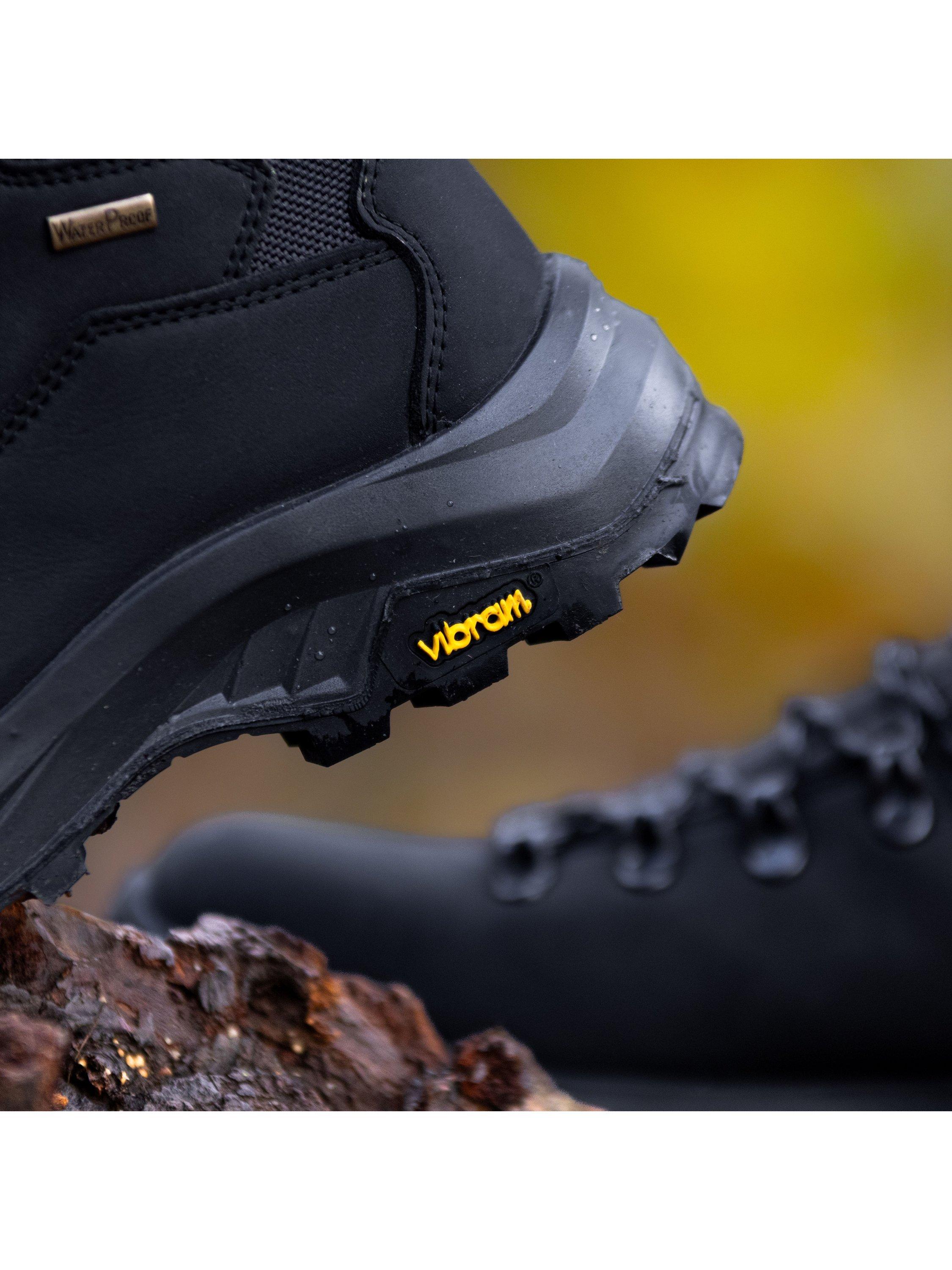 Product image 6 of 9, which shows V.GAN Vegan Arti Waterproof Hiker Boots, Black, 7