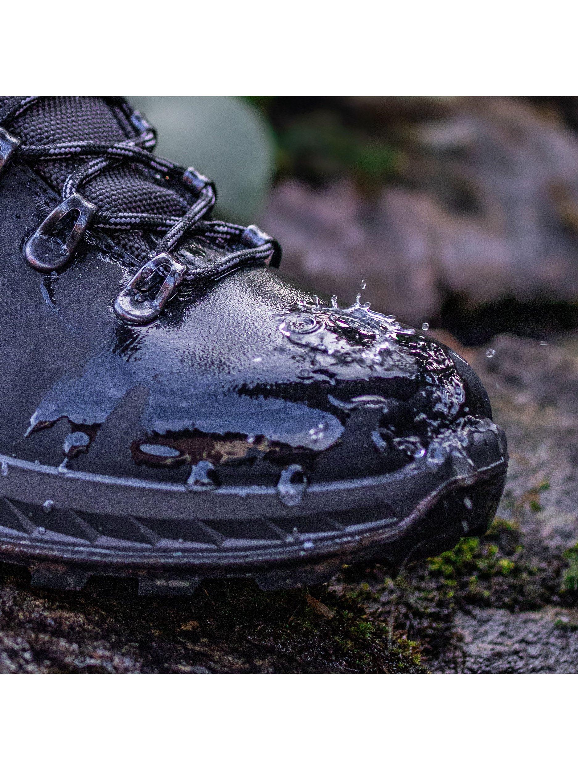 Product image 9 of 9, which shows V.GAN Vegan Arti Waterproof Hiker Boots, Black, 7