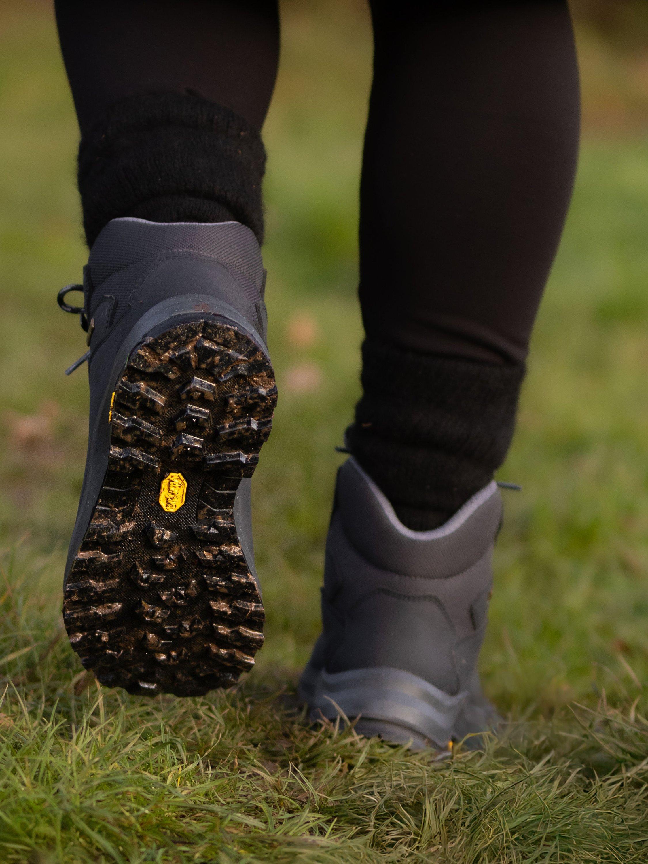Product image 9 of 10, which shows V.GAN Vegan Arti Waterproof Hiker Boots, Black, 3