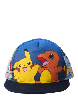 NAME IT Kids' Pokémon Cap, Navy Blazer, Navy Blazer