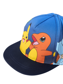 NAME IT Kids' Pokémon Cap, Navy Blazer - view 2, Navy Blazer