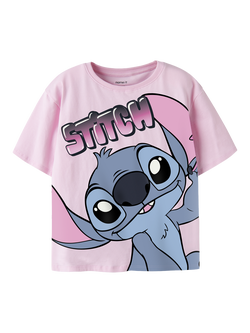 NAME IT Kids' Disney Stitch Graphic T-Shirt, Pirouette, Pirouette
