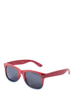 NAME IT Kids' Spiderman Square Sunglasses, High Risk Red, High Risk Red