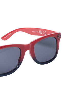 NAME IT Kids' Spiderman Square Sunglasses, High Risk Red - view 2, High Risk Red