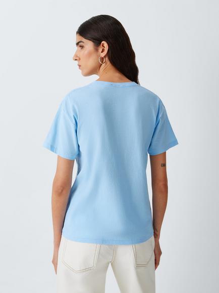 Polo Ralph Lauren Polo Bear Cotton Jersey T-Shirt, Baby Blue - view 2, Baby Blue